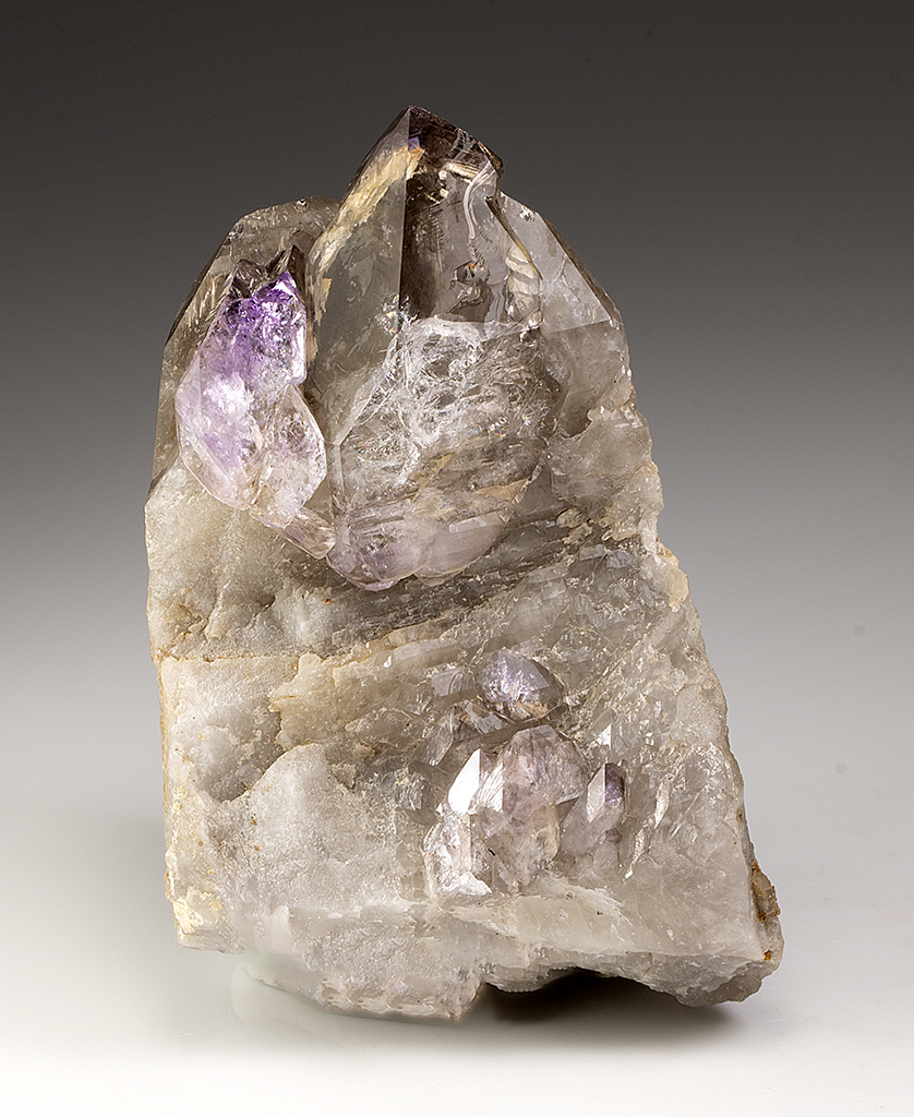 quartz crystal raw amethyst rock