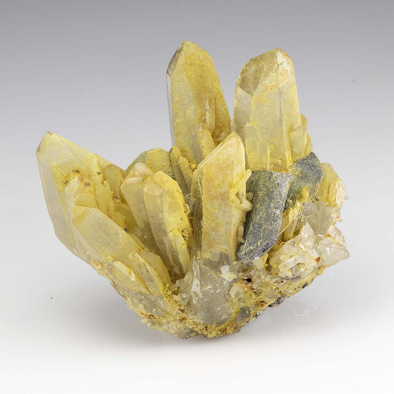 Hubnerite with Stolzite, Bindheimite, Quartz - Minerals For Sale - #3631885