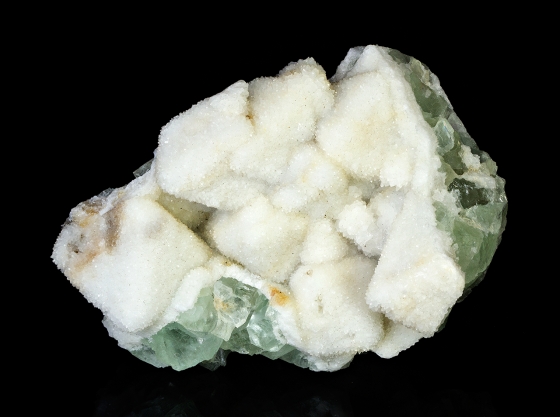 Quartz on Fluorite - Minerals For Sale - #1255875